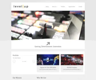 Levelup-Productions.com(Level Up) Screenshot