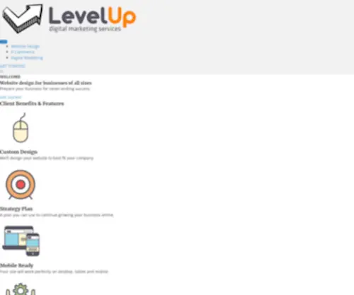 Levelup.la(Digital marketing services) Screenshot