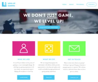 Levelupgaming.ca(Level Up Gaming) Screenshot