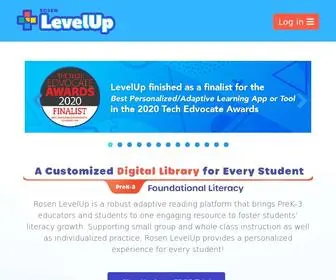 Levelupreader.com(Rosen LevelUp) Screenshot