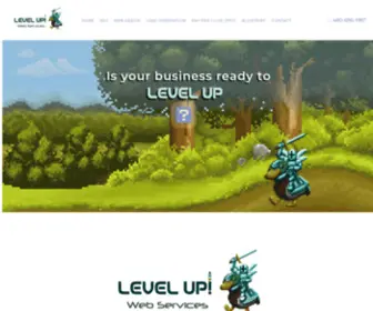 Levelupwebservices.com(Level Up) Screenshot