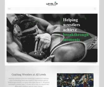 Levelupwrestling.com(Level Up Wrestling Center) Screenshot