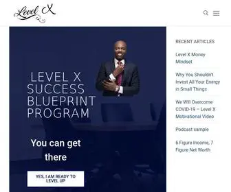 LevelXsuccess.com(Level X Success) Screenshot