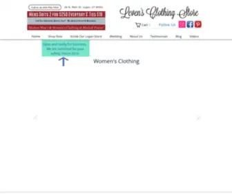 Levensmodestclothing.com(Clothing Store) Screenshot