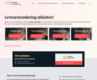 Levensverzekering.net(De term levensverzekering) Screenshot