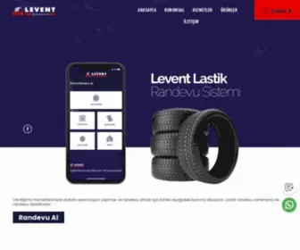 Leventlastik.com(Levent Lastik) Screenshot