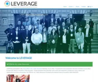 Leveragefaculty.org(LEVERAGE) Screenshot