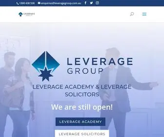 Leveragegroup.com.au(Leverage Group) Screenshot