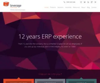 Leveragetech.com.au(Leverage Technologies) Screenshot