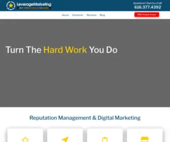 Leveragetogrow.com(Leverage Marketing) Screenshot