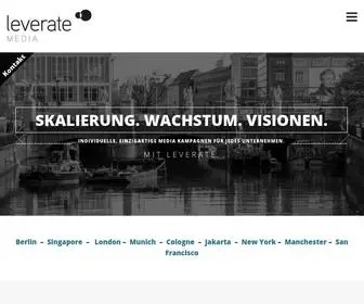 Leverate.de(Leverate Media) Screenshot