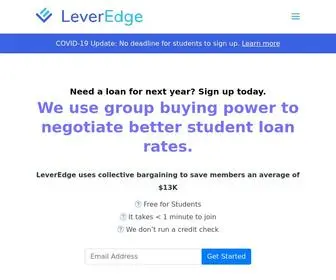 Leveredge.org(Leveredge) Screenshot