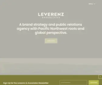 Leverenz.com(Leverenz & Associates) Screenshot