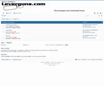 Levergunscommunity.com(Paco Kelly's) Screenshot