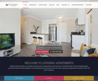 Leveringapts.com(Apartments in Los Angeles) Screenshot