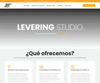 Leveringstudio.com(Tu productora audiovisual en Bilbao) Screenshot