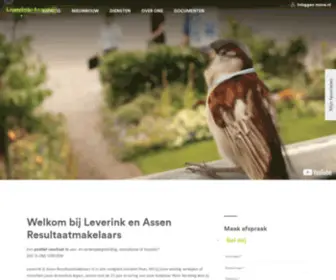 Leverink-Assen.nl(Assen Resultaatmakelaars) Screenshot