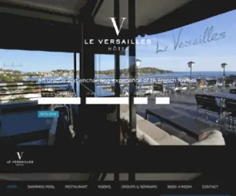 Leversailles.com(Hôtel Le Versailles) Screenshot