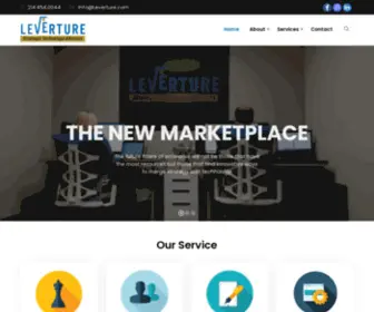Leverture.com(Home) Screenshot