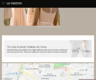 Levestito.com.br(Somos uma loja especializada em vestidos de festa) Screenshot