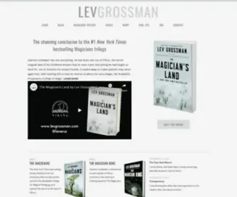 Levgrossman.com(Lev Grossman) Screenshot