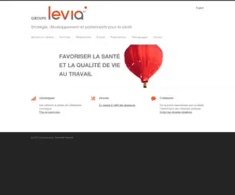 Levia.ca(Accueil) Screenshot