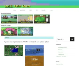Levidsmith.com(LD Smith Games) Screenshot