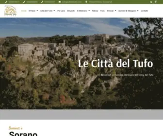 Leviecave.it(Parco Archeologico Città del Tufo) Screenshot