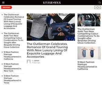 Levikeswick.com(Modest and luxurious) Screenshot