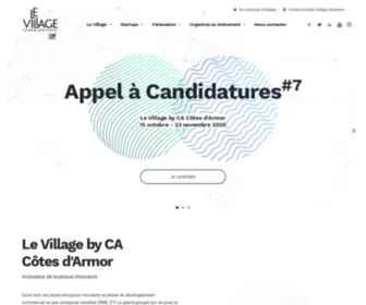 Levillagebycacotesdarmor.com(Le Village by CA Côtes d'Armor) Screenshot