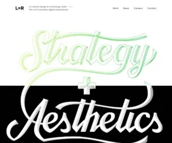 Levinriegner.com(Aesthetics) Screenshot