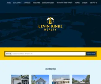 Levinrinkerealty.com(Pensacola, Gulf Breeze, Pensacola Beach Real Estate) Screenshot