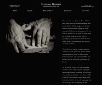 Levinsonbespoke.com(Handcrafted in Vienna) Screenshot