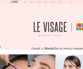 Levisagespa.co(Le Visage Beauty Spa) Screenshot