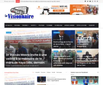 Levisionnairetchad.com(Actualités) Screenshot