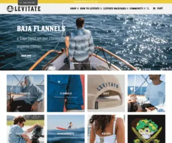 Levitatebrand.com(Levitate) Screenshot