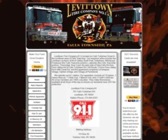 Levittownfire.com(Serving the community since 1953) Screenshot