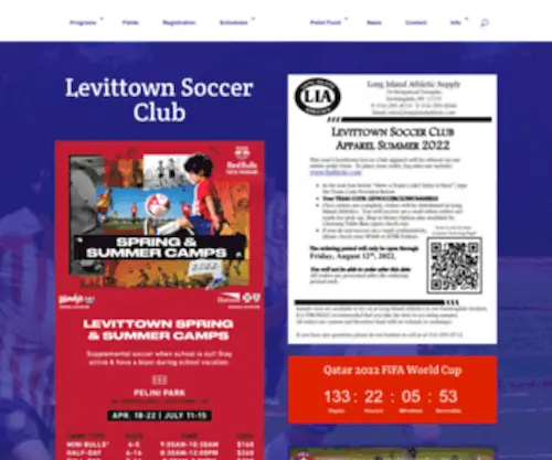 Levittownsoccerclub.org(Levittown Soccer Club (LIJSL)) Screenshot