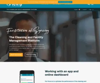 Leviy.com(Cleaning and Facility Management Software) Screenshot