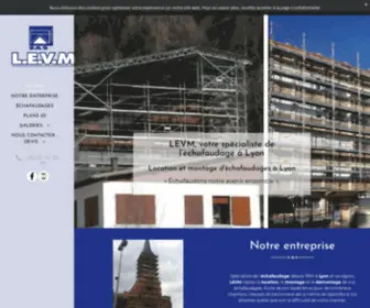 Levm-Echafaudages.fr(Location) Screenshot