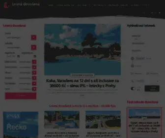 Levna-Dovolena.com(Levná dovolená) Screenshot