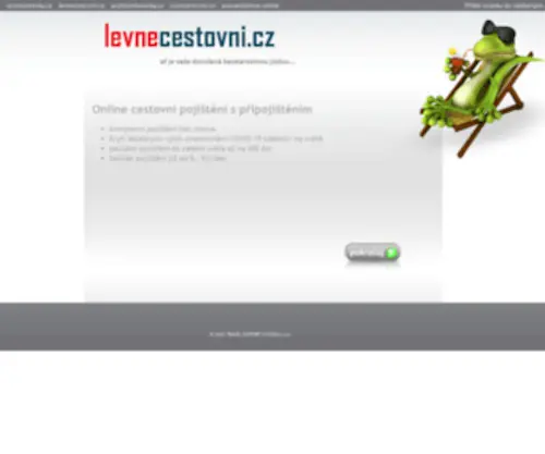 Levnecestovni.cz(Levnecestovni) Screenshot