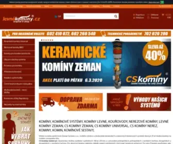 Levnekominy.cz(KOMÍNY) Screenshot