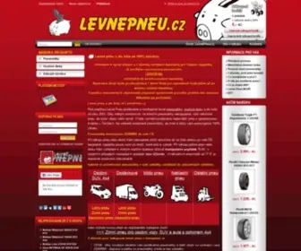 Levnepneu.cz(LevnéPneu.cz) Screenshot