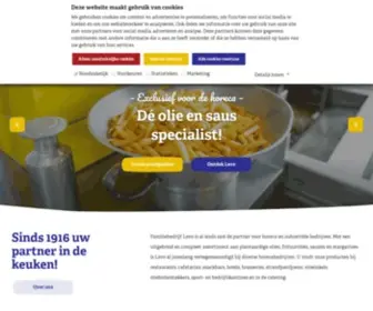 Levo.nl(Topkwaliteit oliën en glutenvrije sauzen. Levo) Screenshot