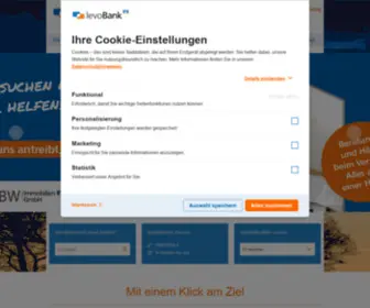 Levobank.de(LevoBANK EG) Screenshot