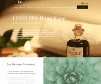 Levospa.com(Massage Spa Hong Kong) Screenshot