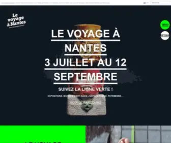 Levoyageanantes.fr(Le voyage à Nantes) Screenshot