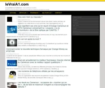 Levraia1.com(Infos pratiques et utiles) Screenshot