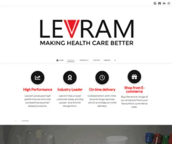 Levram.co(Levram Lifesciences) Screenshot